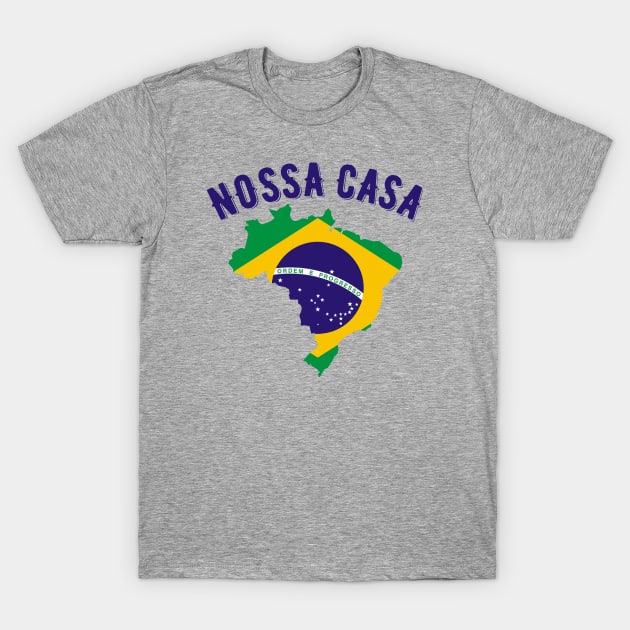 Our House Brasil T-Shirt by MessageOnApparel